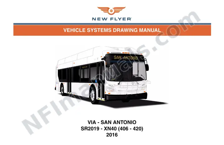 SR2019 Vehicle Systems Drawings, VIA - San Antonio first-page preview