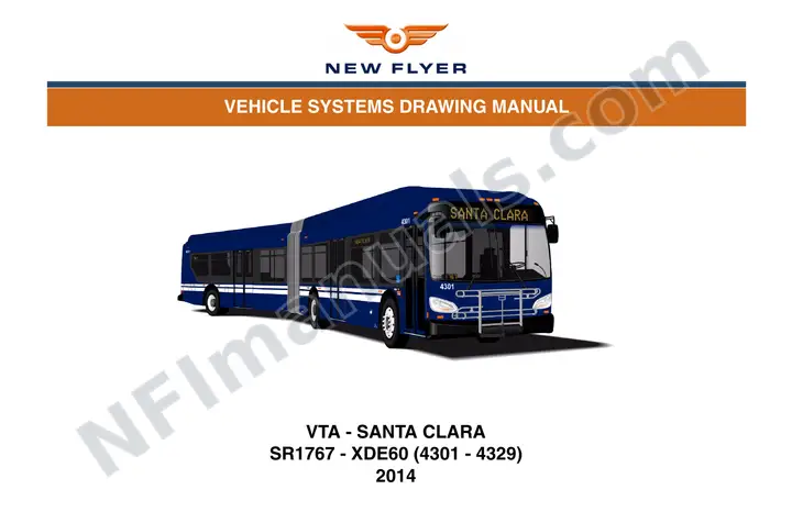 SR1767 Vehicle Systems Drawings, VTA - Santa Clara first-page preview
