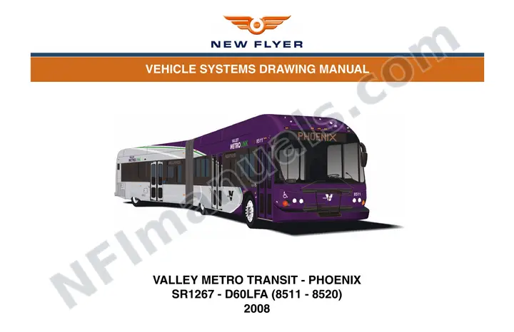 SR1267 Vehicle Systems Drawings, Valley Metro - Phoenix first-page preview