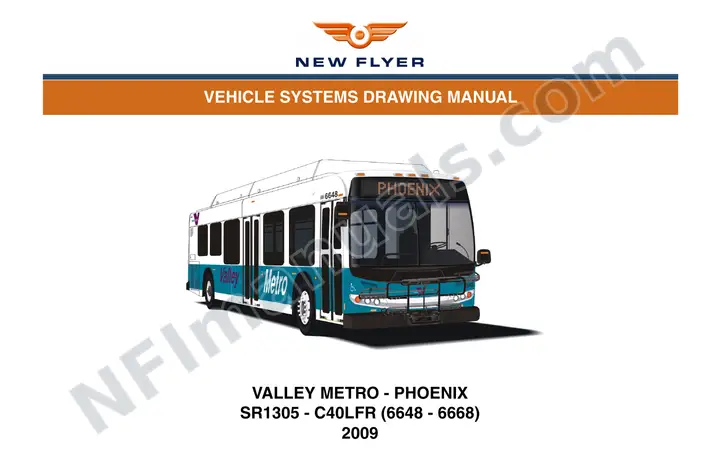 SR1305 Vehicle Systems Drawings, Valley Metro Transit - Phoenix first-page preview