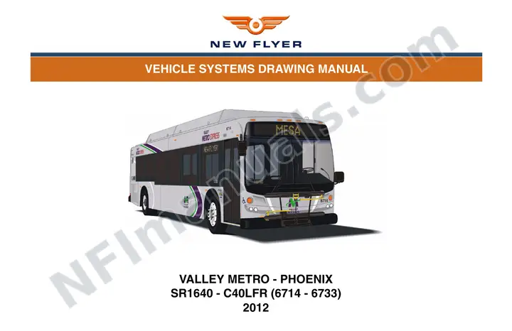 SR1640 Vehicle Systems Drawings, Valley Metro - Phoenix first-page preview