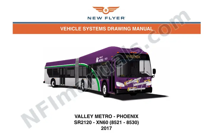SR2120 Vehicle Systems Drawings, Valley Metro - Phoenix first-page preview