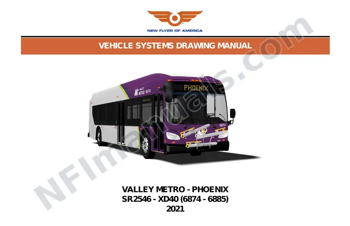 SR2546 Vehicle Systems Drawings, Valley Metro - Phoenix first-page preview