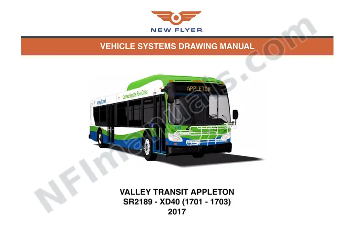 SR2189 Vehicle Systems Drawings, Valley Transit Appleton first-page preview