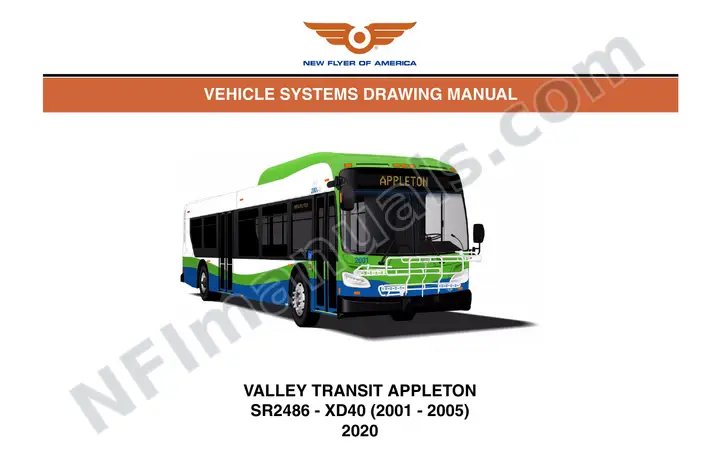 SR2486 Vehicle Systems Drawings, Valley Metro Appleton first-page preview