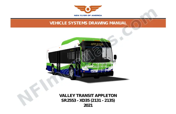 SR2553 Vehicle Systems Drawings, Valley Transit Appleton first-page preview