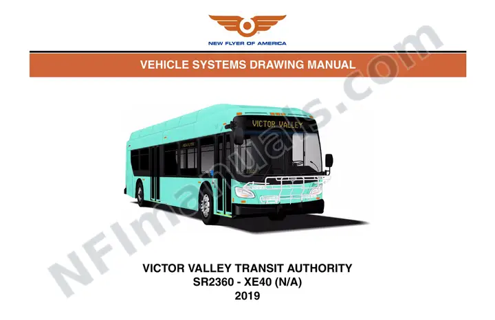 SR2360 Vehicle Systems Drawings, Victor Valley Transit Authority first-page preview