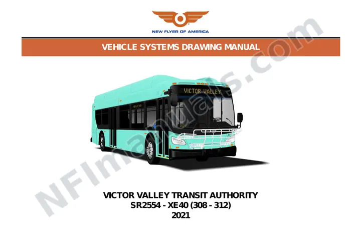 SR2554 Vehicle Systems Drawings, Victor Valley Tansit Authority first-page preview