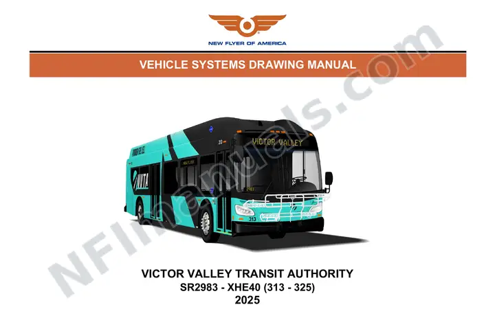 SR2983 Vehicle Systems Drawings, Victor Valley Transit Authority first-page preview
