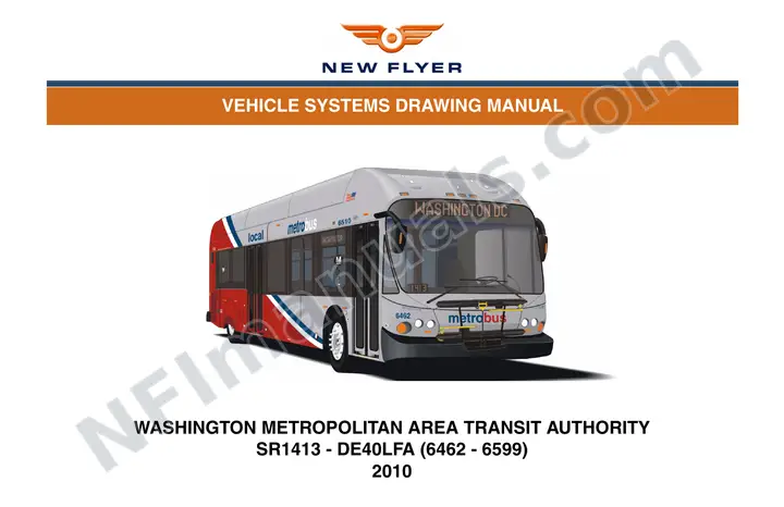 SR1413 Vehicle Systems Drawings, WMATA first-page preview