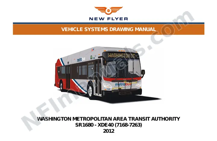SR1680 Vehicle Systems Drawings, Washington Metropolitan Area Transit Authority (WMATA) first-page preview