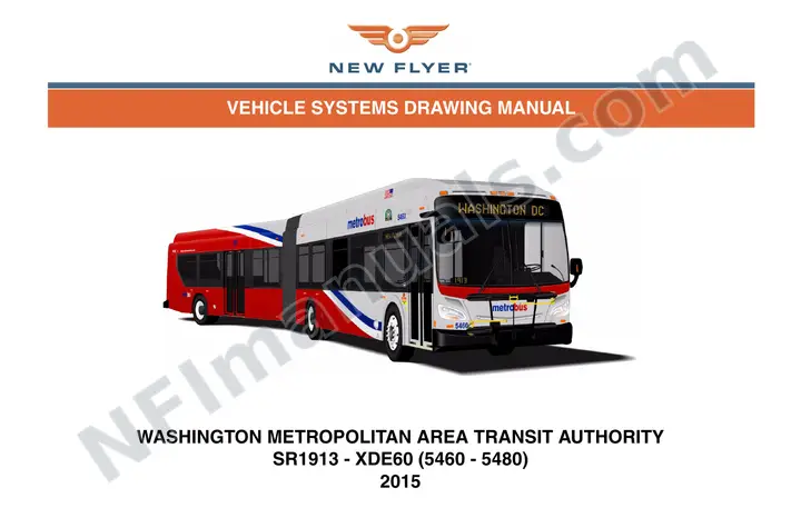 SR1913 Vehicle Systems Drawings, WMATA Washington Metropolitan Area Transit Authority first-page preview