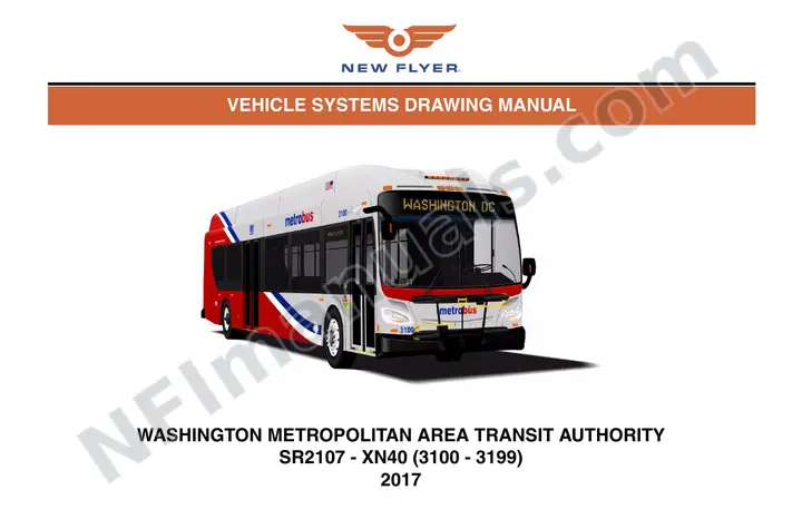SR2107 Vehicle Systems Drawings, Washington Metropolitan Area Transportation Authority first-page preview