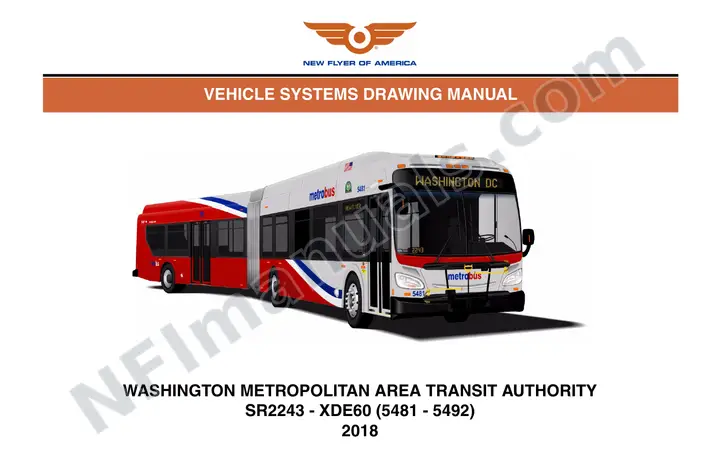 SR2243 Vehicle Systems Drawings, Washington Metropolitan Area Transit Authority first-page preview