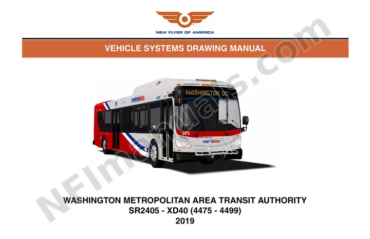 S2405 Vehicle Systems Drawings, Washington Metropolitan Area Transit Authority first-page preview