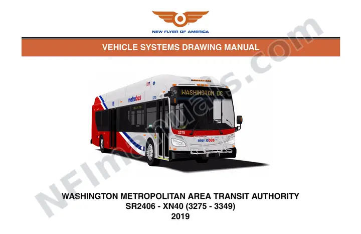SR2406 Vehicle Systems Drawings, Washington Metropolitan Area Transit Authority first-page preview