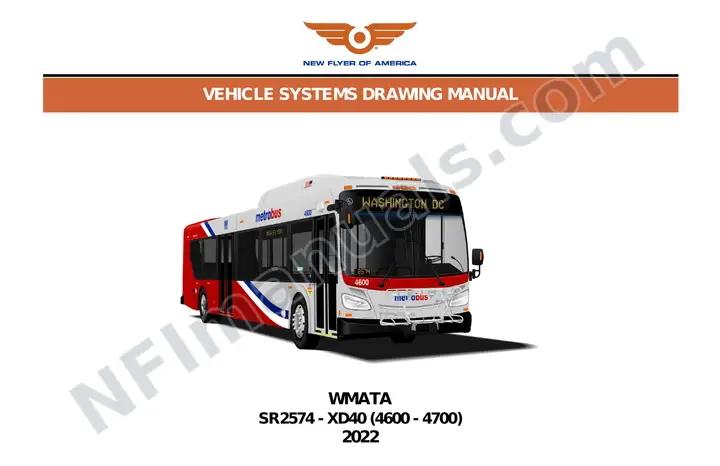 SR2574 Vehicle Systems Drawings, WMATA first-page preview