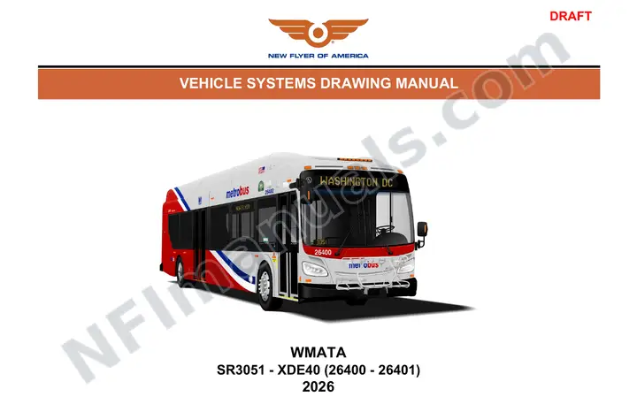 SR3051 Vehicle Systems Drawings, Washington Metropolitan Area Transit Authority first-page preview