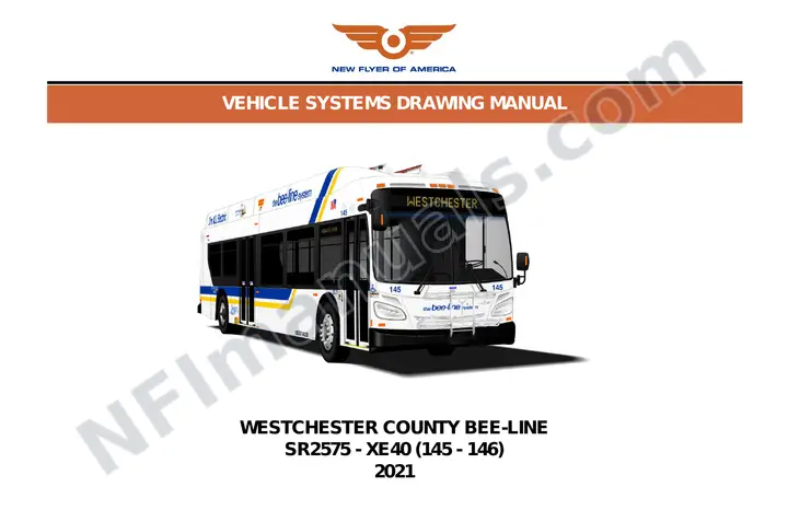 SR2575 Vehicle Systems Drawings, Westchester County Bee-Line first-page preview
