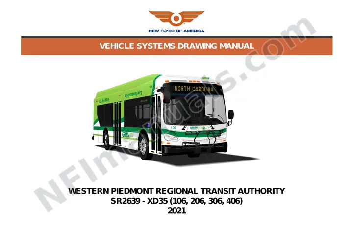 SR2639 Vehicle Systems Drawings, Western Piedmont Regional Transit Authority first-page preview