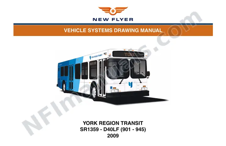 SR1359 Vehicle Systems Drawings, York Region Transit first-page preview