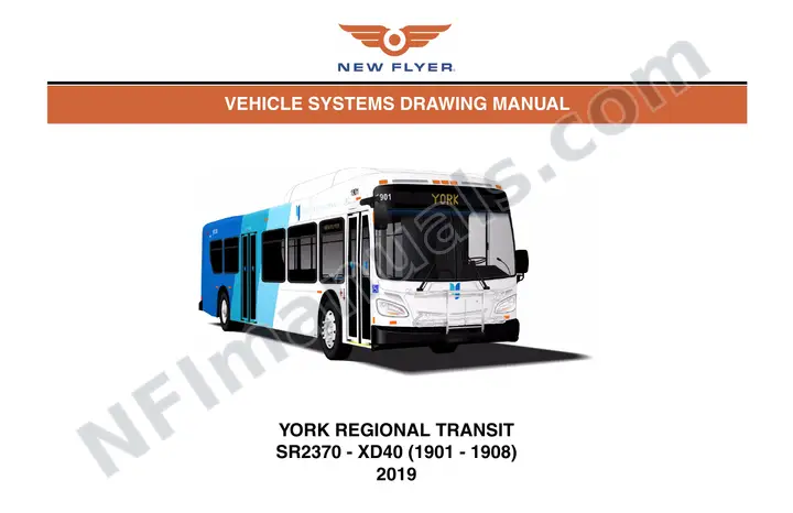 SR2370 Vehicle Systems Drawings, York Regional Transit first-page preview