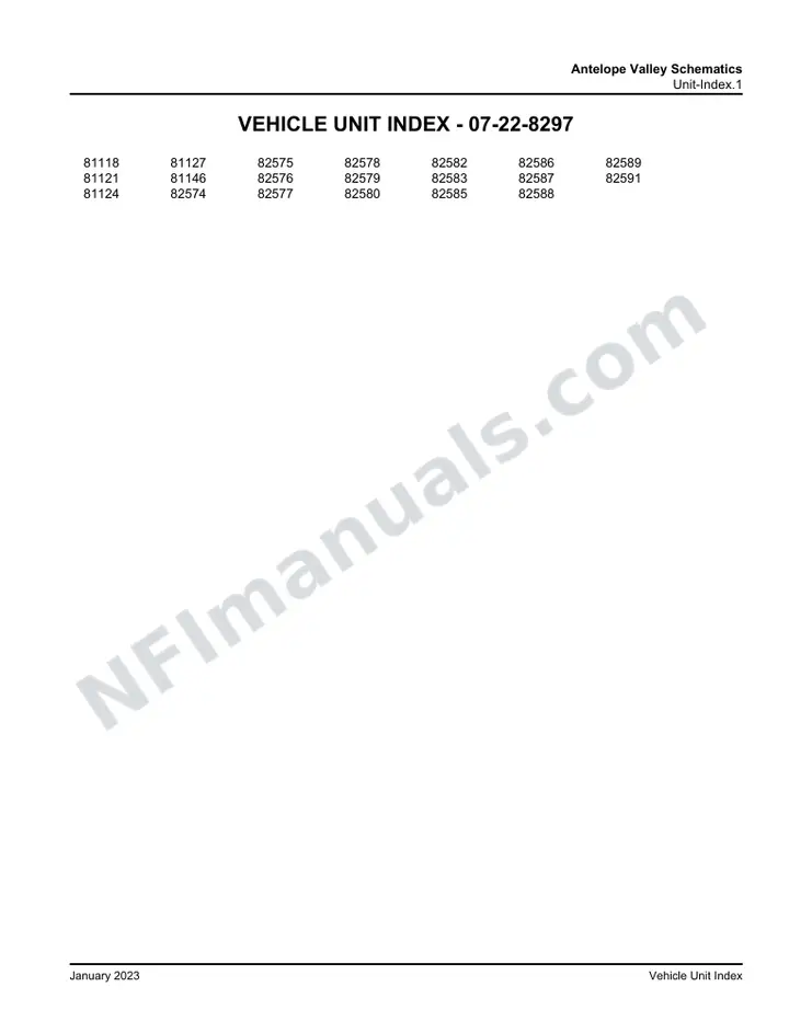 D45 CRT LE CHARGE Antelope Valley Schematics , 2021 for Units 81118,81121,81124,81127,81146,82574-82580,82582,82583,82585-82589,82591 first-page preview