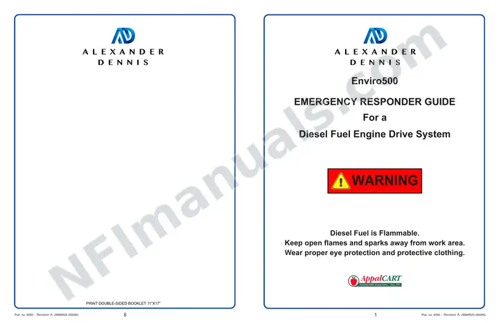 4050 - Enviro500 Responders Guide first-page preview