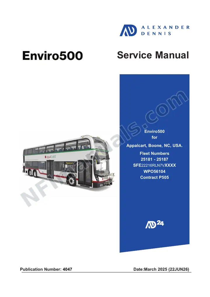 4047 Enviro500 Service first-page preview