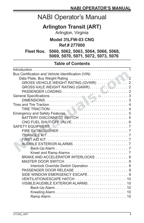 SR9225 (277000) Operator’s Manual, Arlington first-page preview