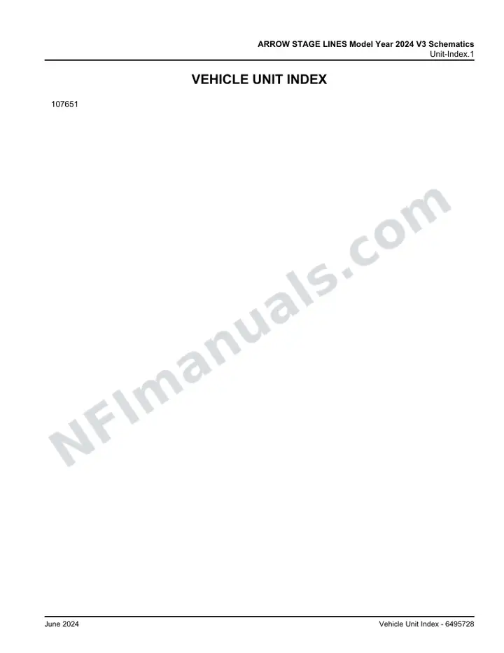 D45 CRT CHARGE ARROW STAGE LINES Model Year 2024 V3 Schematics, 2023 for Unit 107651 first-page preview