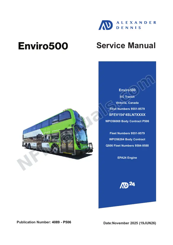 4089 Enviro500 Service - BCT first-page preview