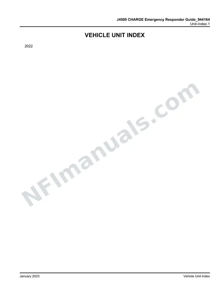 J4500 CHARGE J4500 CHARGE Emergency Responder Guide_944164 , 2022 for Unit first-page preview