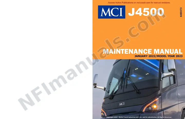 J4500 Basic Model Year 2023 Maintenance Manual, 2023 for Units 70029, 105500-105527, 105532-105543, 105545-105547, 105549-105552, 105576-105589, 105609, 105616-105620, 105637-105647, 105661-105664, 105666-105676, 105953, 105954, 105957-105963, 105993-105996, 106078, 106079, 106085-106096, 106149, 106274-106284, 106287-106291, 106308-106314, 106324-106335, 106411, 106413-106419, 106557-106563, 106568-106572, 106578-106586, 106732-106738, 106748-106752, 106785-106792, 106845-106849, 106952-106959, 107121-107125, 107142-107145, 107147-107149, 107227-107233, 107248, 107250, 107251-107260, 107285-107299, 107448, first-page preview