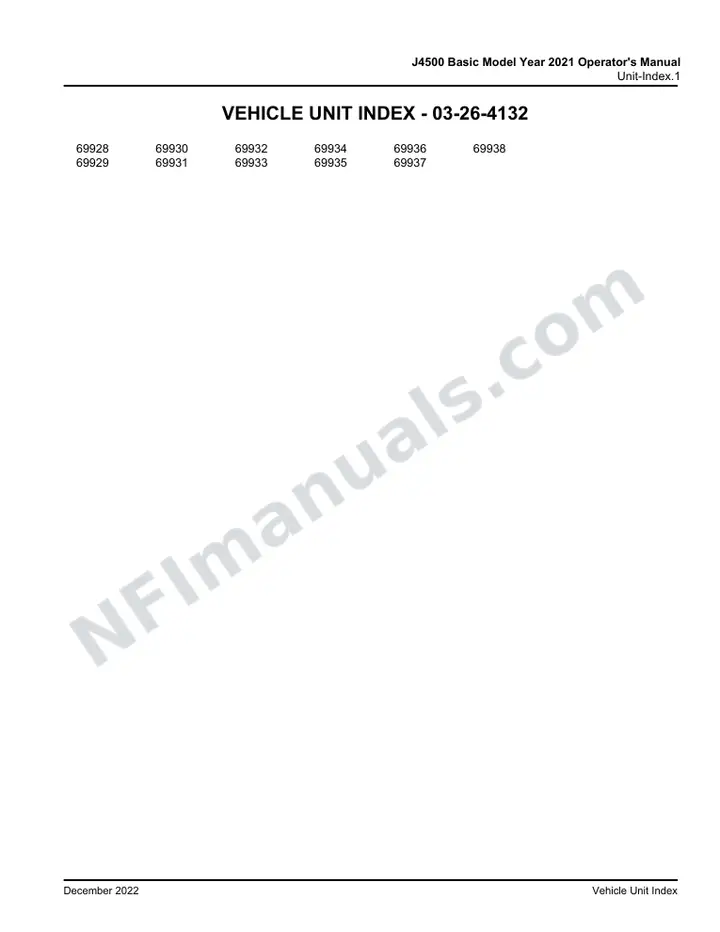 J4500 Basic Model Year 2021 Operator's Manual, 2020 for Units 69928-69938 first-page preview