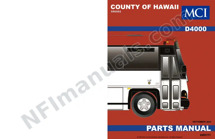 D4000 Basic 6493111 Parts Manual, 2022 for Units 105474-105477 first-page preview