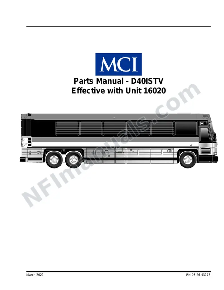 D40ISTV Basic 03-26-4317B Parts Manual Model Year 2021 EFFECTIVE WITH UNIT 16020 first-page preview