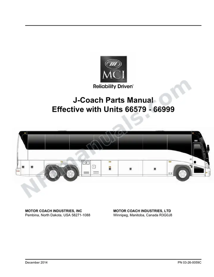J4500 Basic_03-26-0059 Parts Manual, 2014 for Units 66579-66999 first-page preview