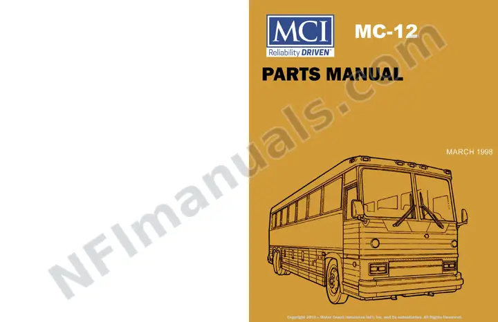 MC-12 Basic 3G-15-2251H Parts Manual, 1998 for Units 44701-50620 first-page preview