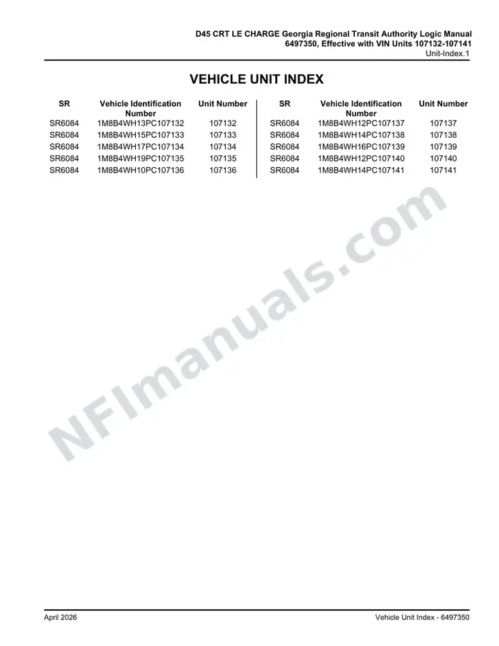 D45 CRT LE CHARGE GRTA Schematics, 45205 for Units 107132-10741 first-page preview
