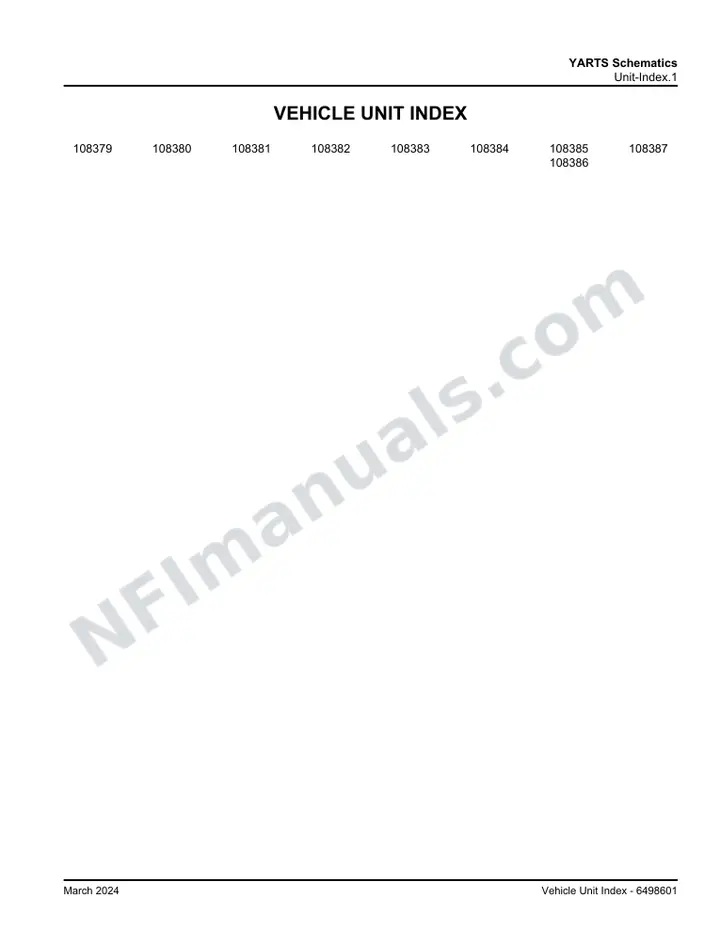 D45 CRT YARTS Schematics, 2024 for Unit SR6104 first-page preview