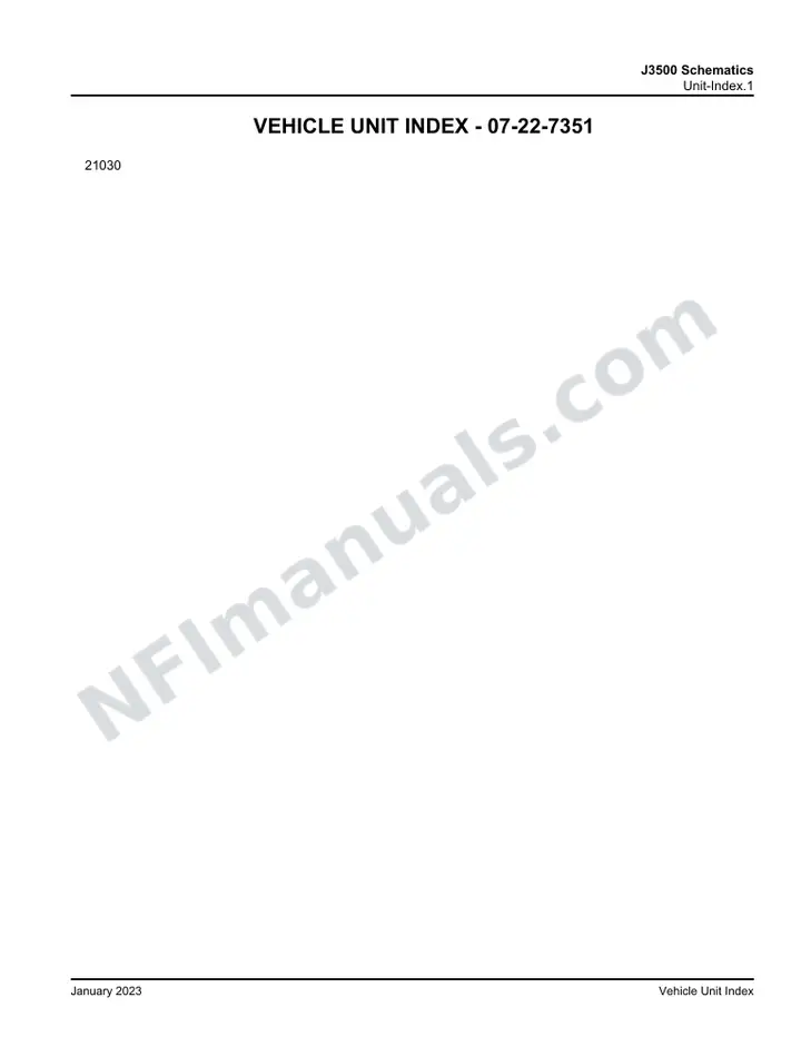 J3500 J3500 Schematics , 2019 for Unit 21030 first-page preview