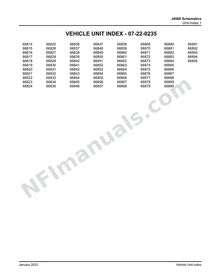 J4500 J4500 Schematics , 2014 for Units 66814-66895 first-page preview