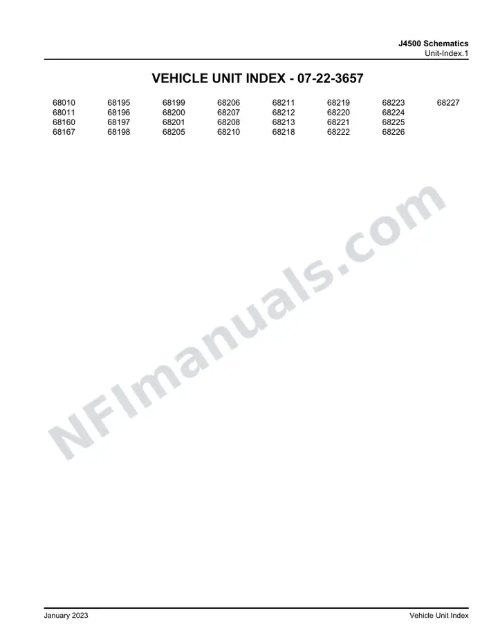 J4500 J4500 Schematics , 2016 for Units 68010,68011,68160,68167,68195-68201,68205-68208,68210-68213,68218-68227 first-page preview