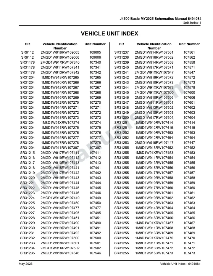 J4500 Basic MY2025 Schematics Manual 6494084 first-page preview