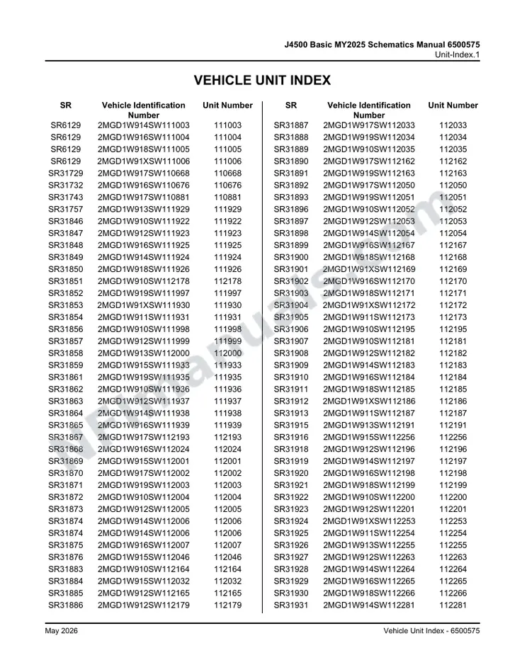 J4500 Basic MY2025 Schematics Manual 6500575 first-page preview