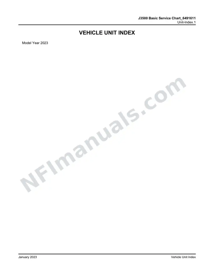 J3500 J3500 Basic Service Chart_6491611 , 2022 for Unit first-page preview