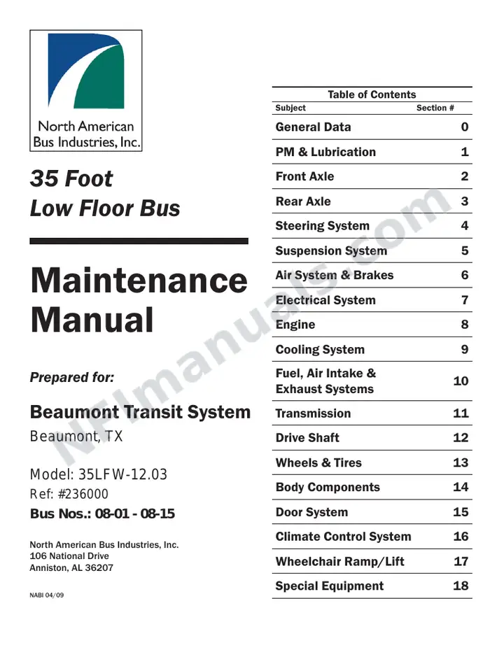 SR9190 (236000) Service Manual, Beaumont first-page preview