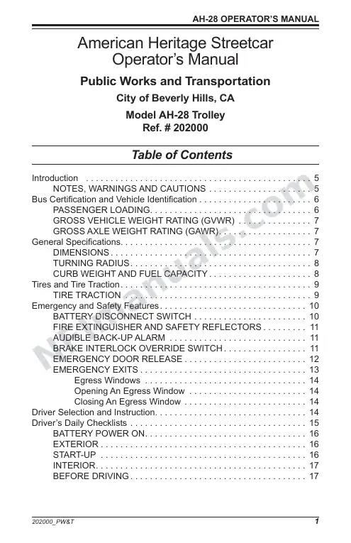 SR9159 (202000) Operator’s Manual, Beverly Hills first-page preview