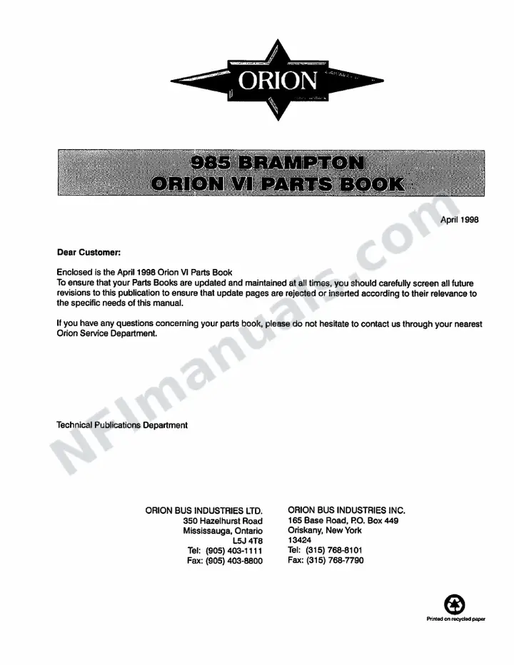 985 Brampton first-page preview